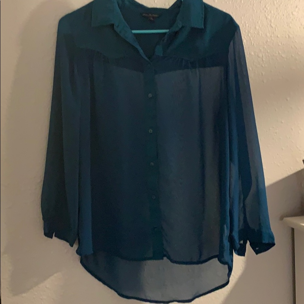 Sheer blouse